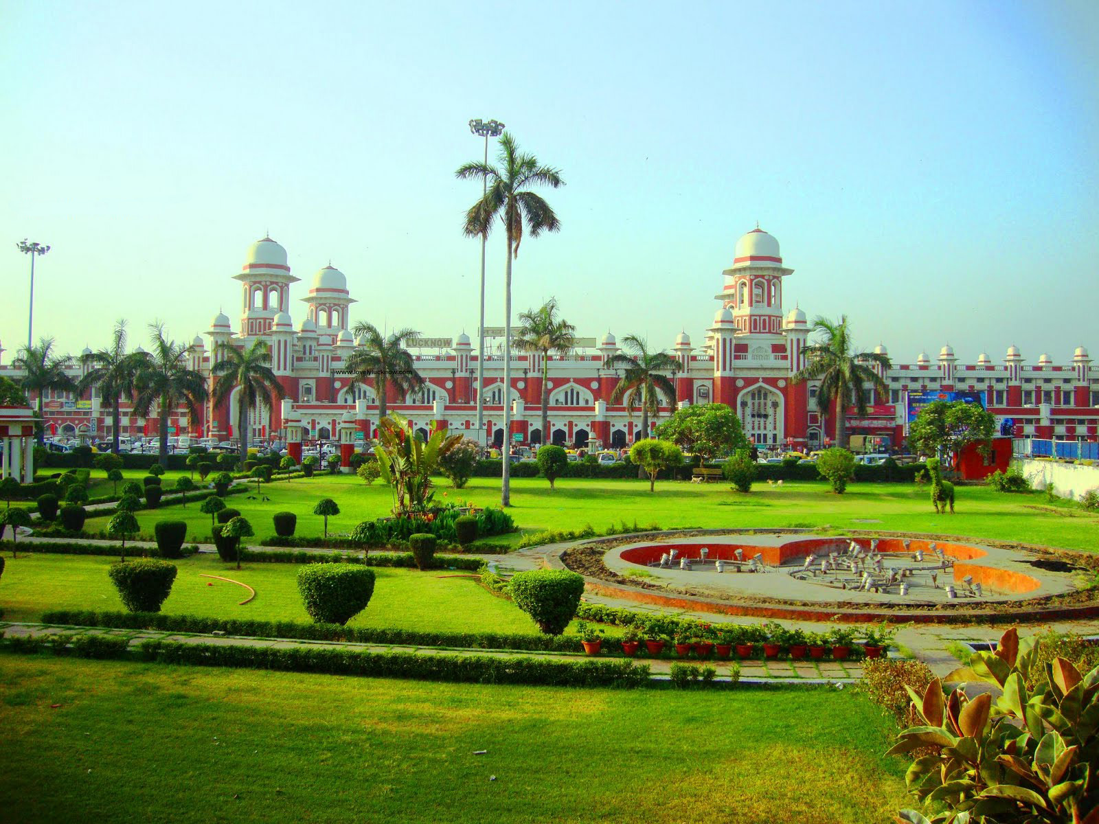 Charbagh Railway Station in Lucknow, India