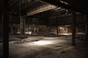 spooky abandoned halls