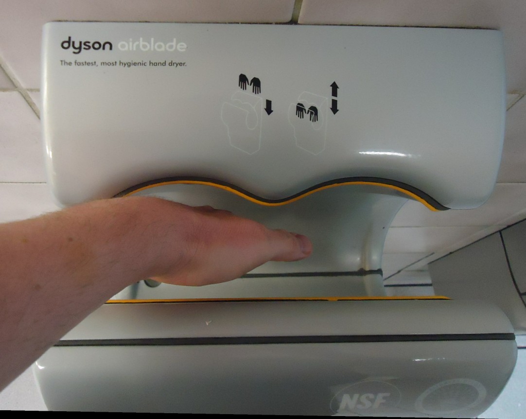 dyson airblade dryer for bathrooms